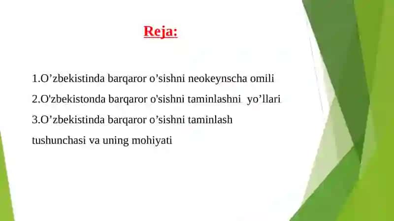 Iqtisodiy o'sishning neokeynscha modellari 3
