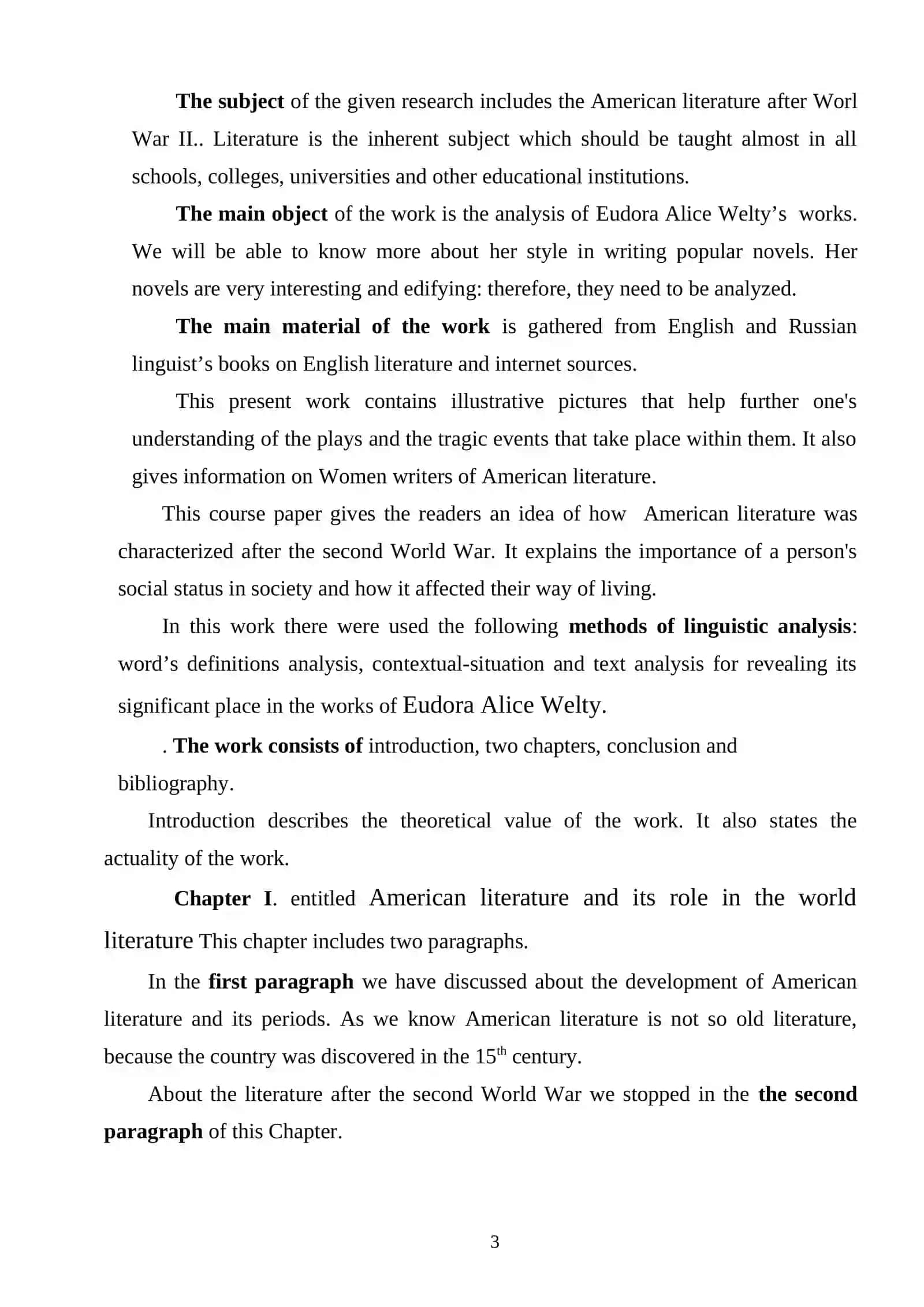 The second world war in american literature 3