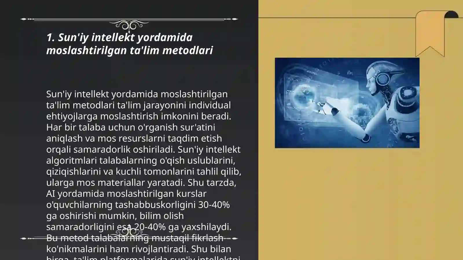 Sun'iy intellektning ta'lim sohasidagi o‘rni 3