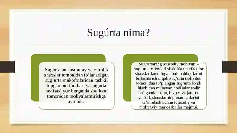 Sug’urtalashning iqtisodiy mohiyati va funksiyalari.Risk va ularning sug’urtadagi o’rni 3