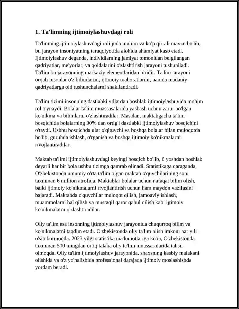 IJTIMOIY JARAYONLAR VA TALIM 3