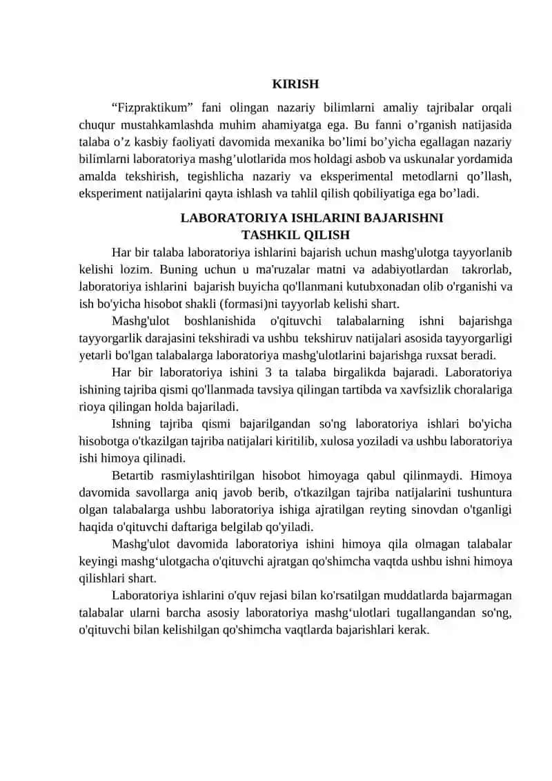 SUYUQLIKLARNING ICHKI ISHQALANISH (QOVUSHOQLIK) KOEFFITSIENTINI STOKS USULI BILAN ANIQLASH 3