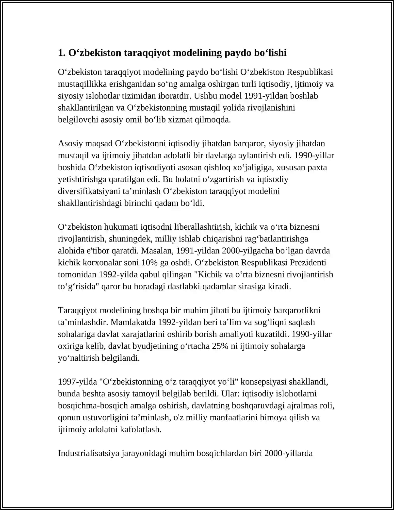 TARAQQIYOTNING OʻZBEK MODILI VA UNING OʻZIGA XOS XUSIYATLARI 3