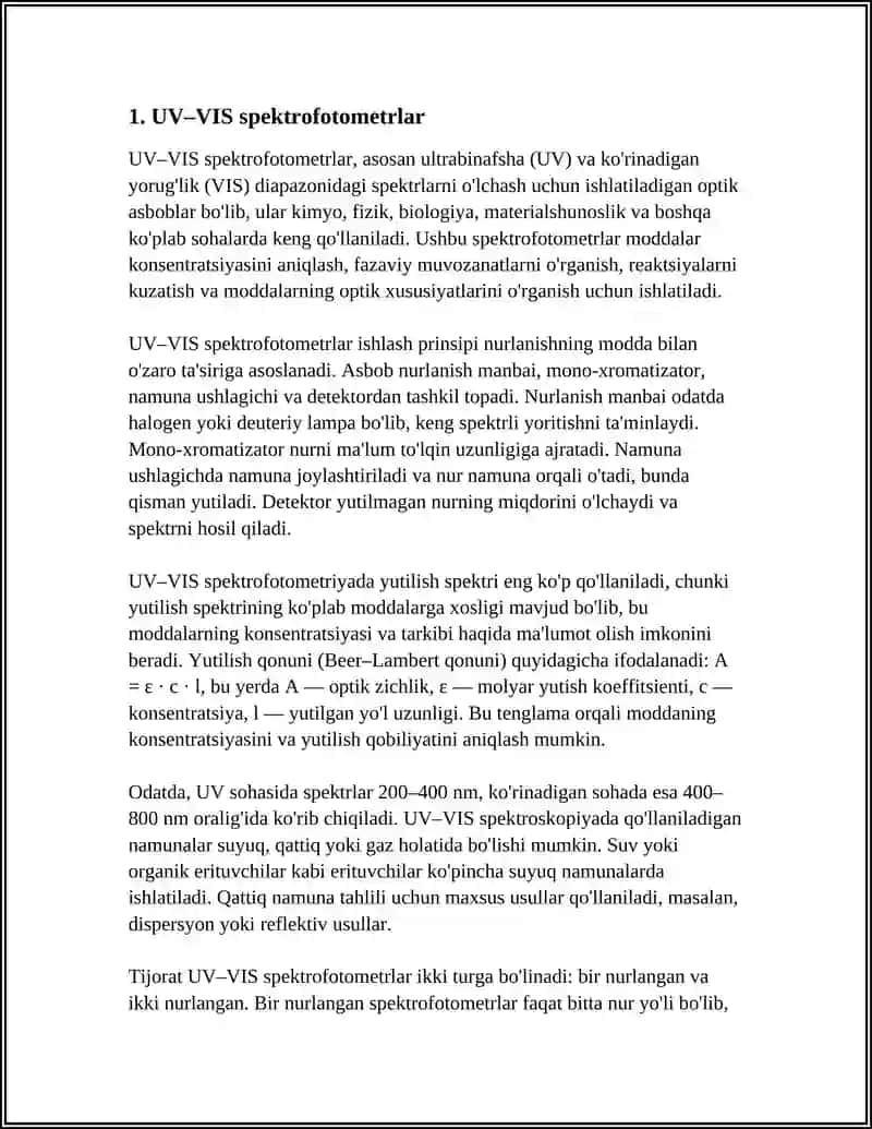 ASOSIY UB SPEKTROSKOPIYA USKUNALARI 3