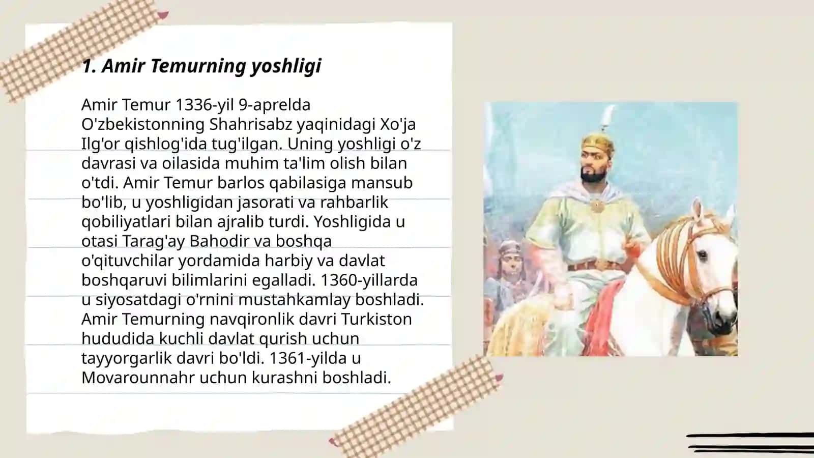 Amir Temur buyuk davlat arbobi 3