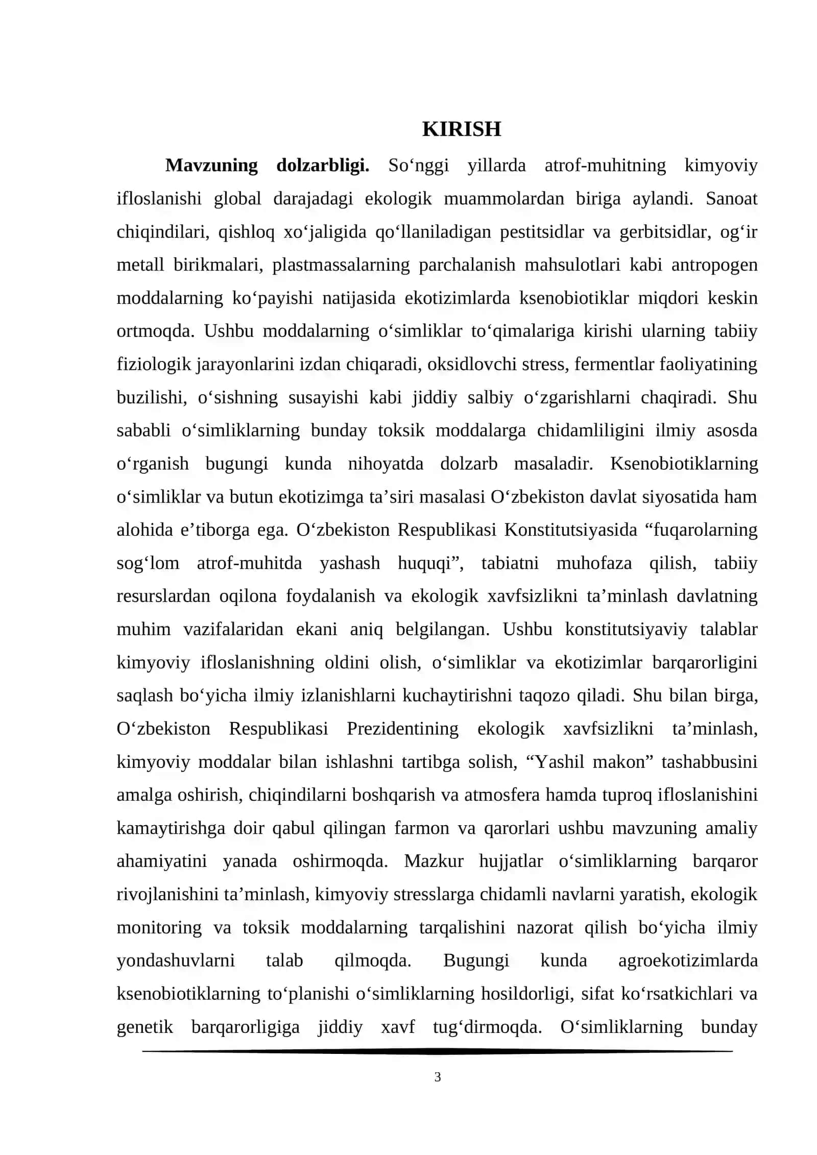 O‘simliklarning ksenobiotiklar ta’siriga chidamliligi 3