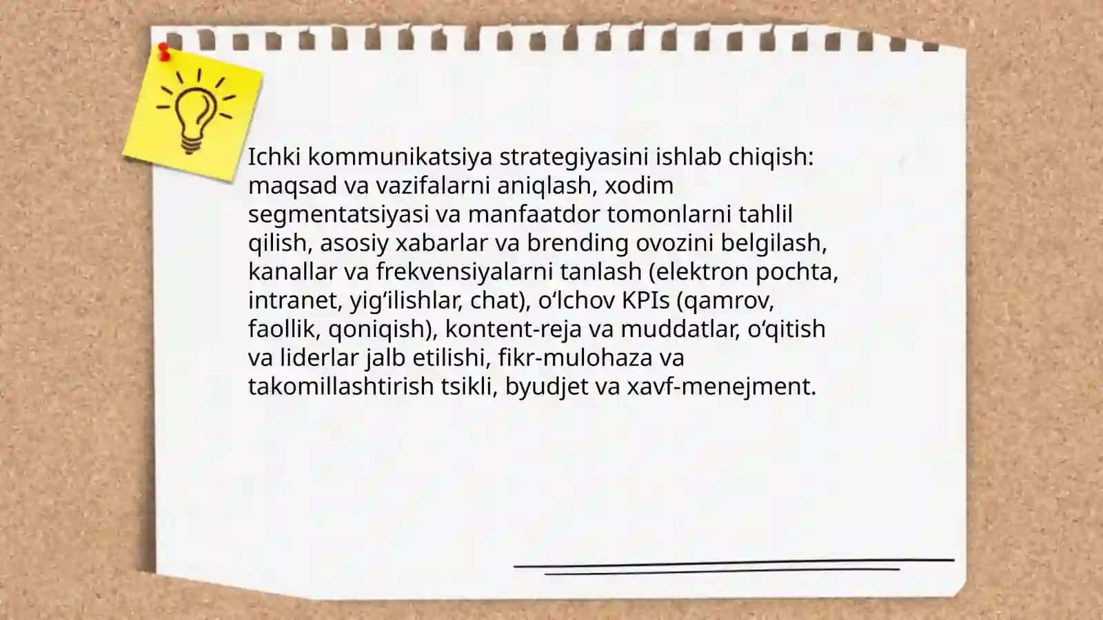 Xodimlar bilan ichki kommunikatsiyalarni boshqarish 3