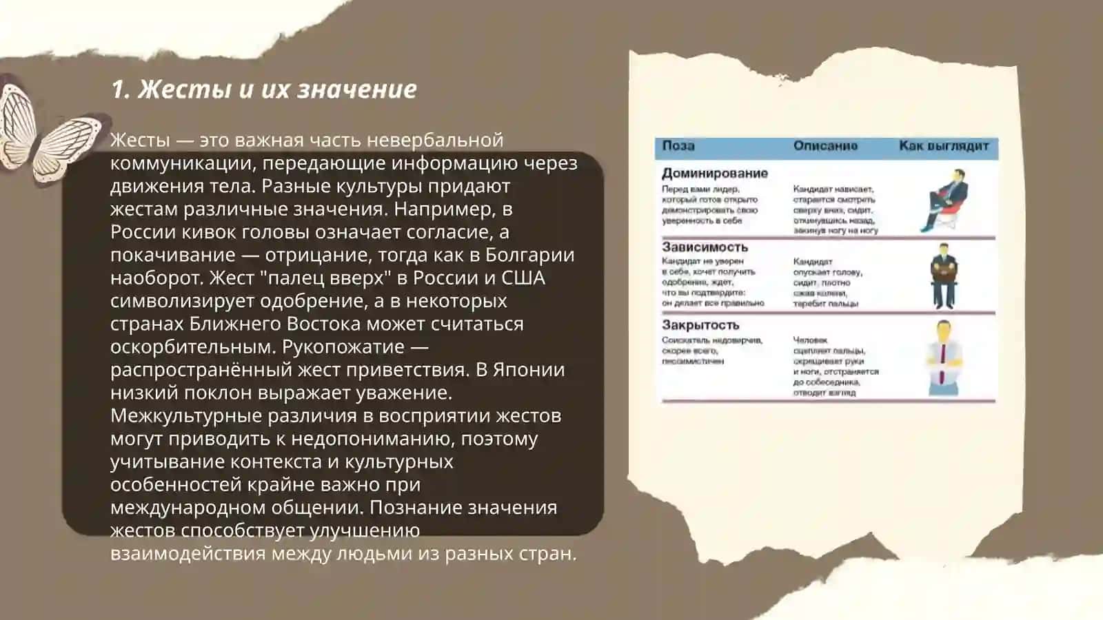 Невербальные средства коммуникации 3