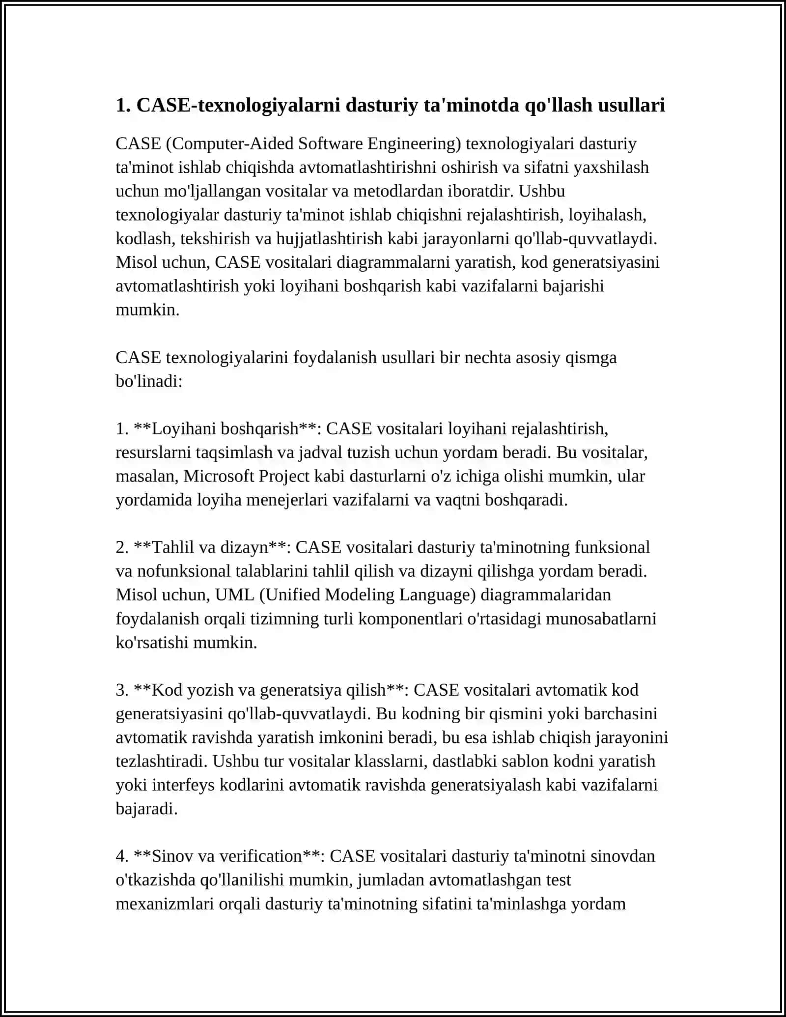 CASE-TEXNOLOGIYALAR. ON-LINE AMALIY DASTURIY TA’MINOTLAR. OFFTCE 365, GOOGLE DOCS AMALIY DASTURLARI 3