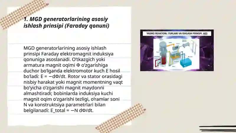 MGD generatorlarining ishlash prinsipi 3