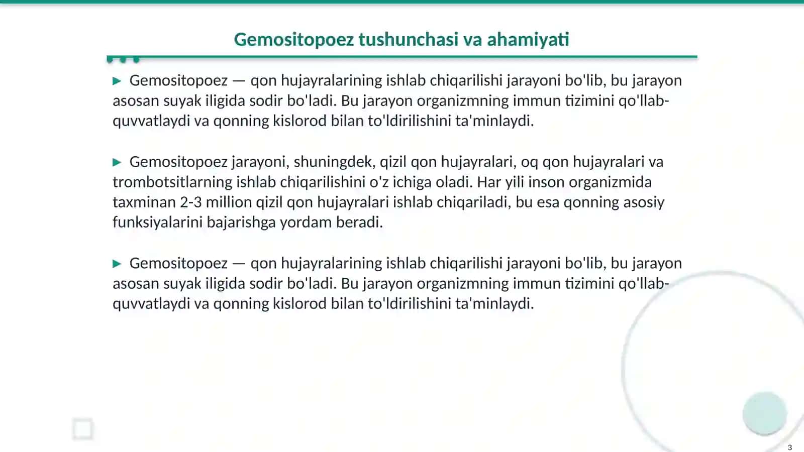 Gemositopoez 3