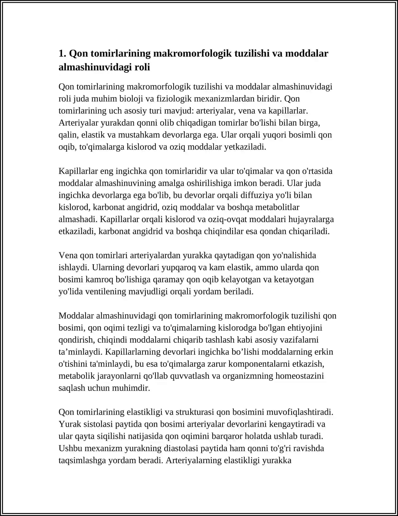 QON TOMIRLARI ORQALI MODDALAR ALMASHISHINING BIOFIZIKAVIY MEXANIZIMI 3