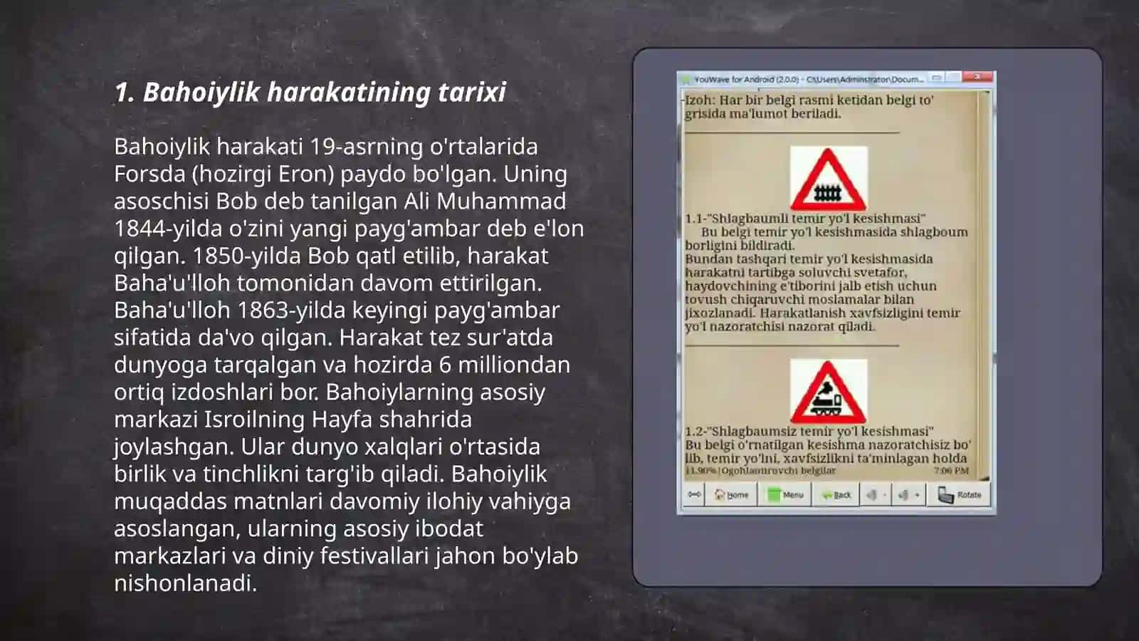 Bahoiylik va qodiyaniya (ahmadiy) harakati 3
