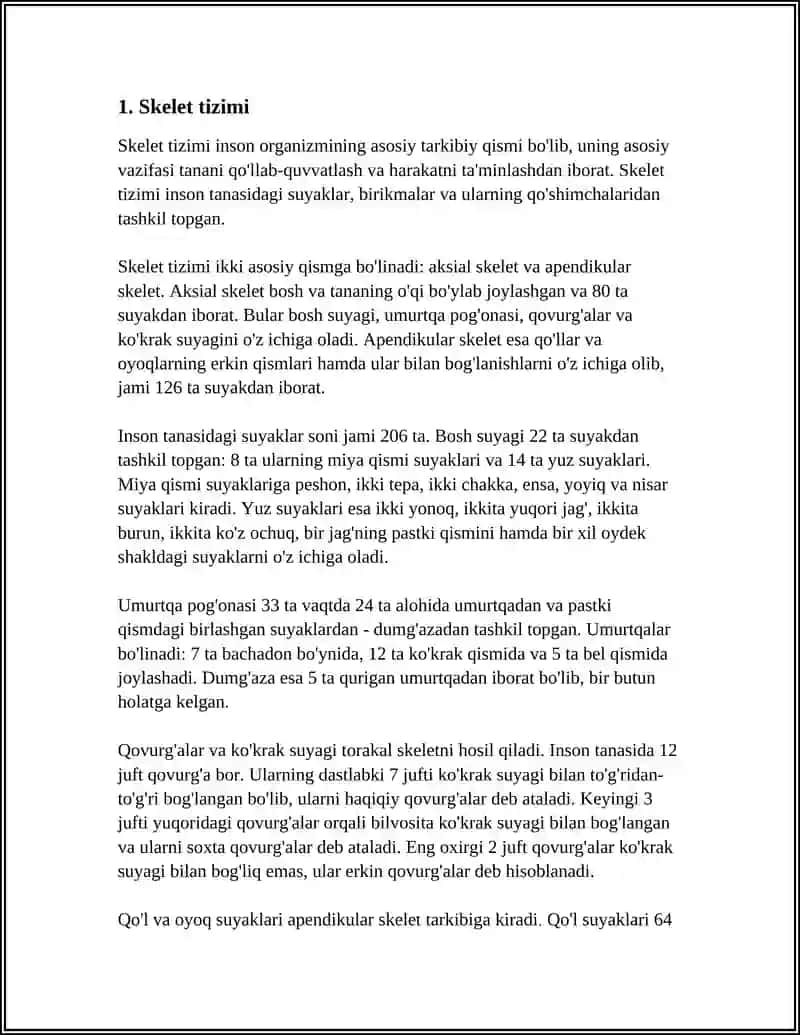 ODAM ANATOMYASI HAQIDAGI REFERAT 3