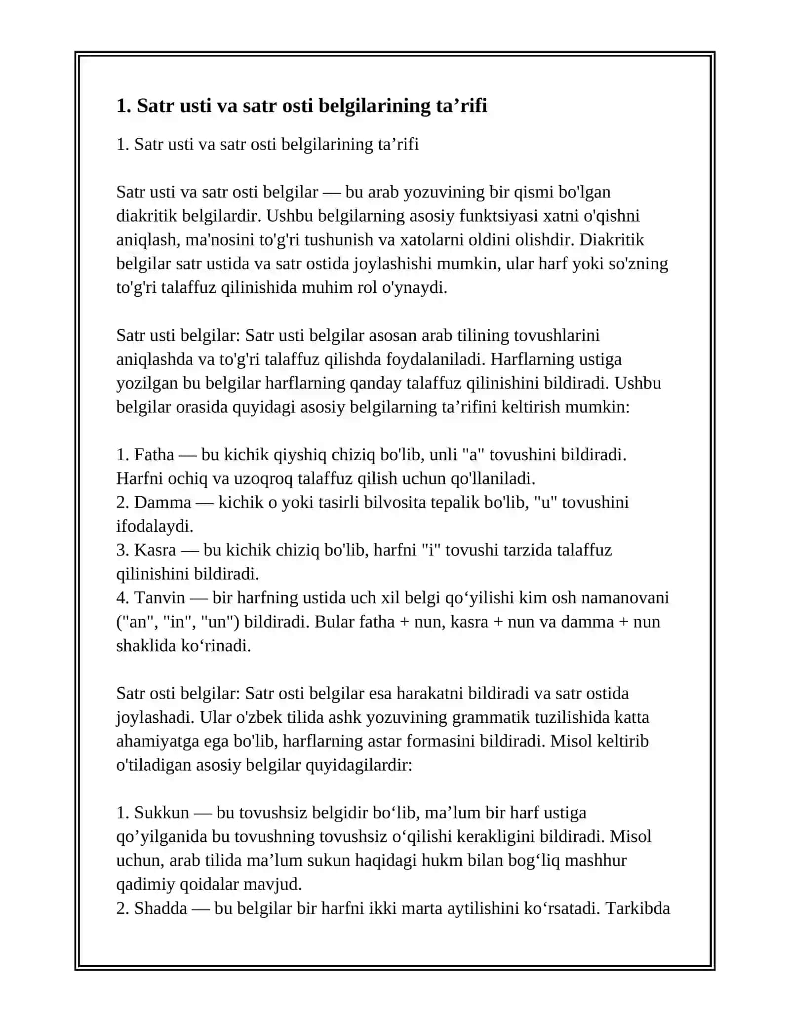 SATR USTI VA SATR OSTI BELGILARI 3