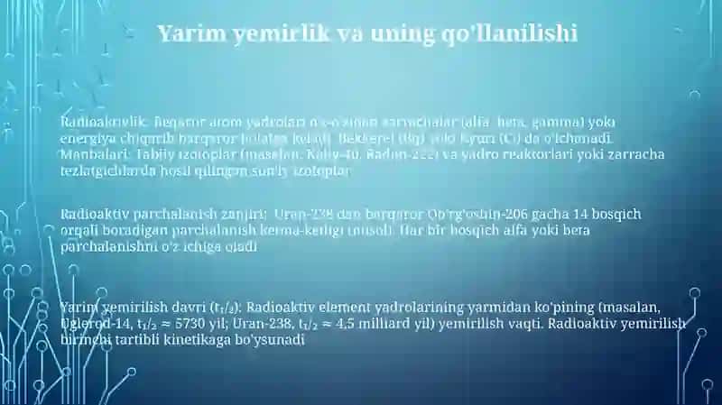 Radioaktivlik 3
