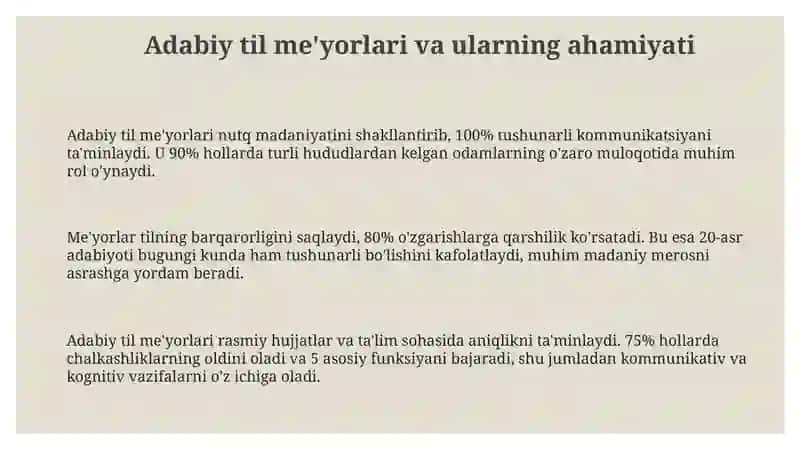 Adabiy til me'yorlari 3