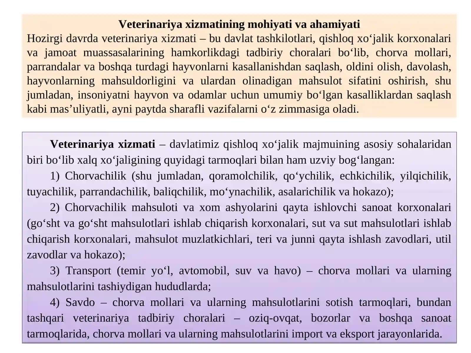 VETERINARIYAXIZMATINING TASHKILIY TUZILISHI 3