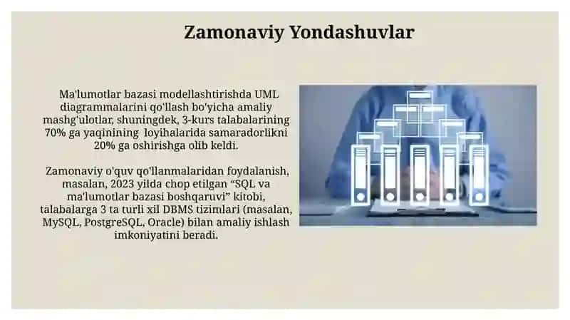 Zamonaviy Yondashuvlar va Texnologiyalar 3