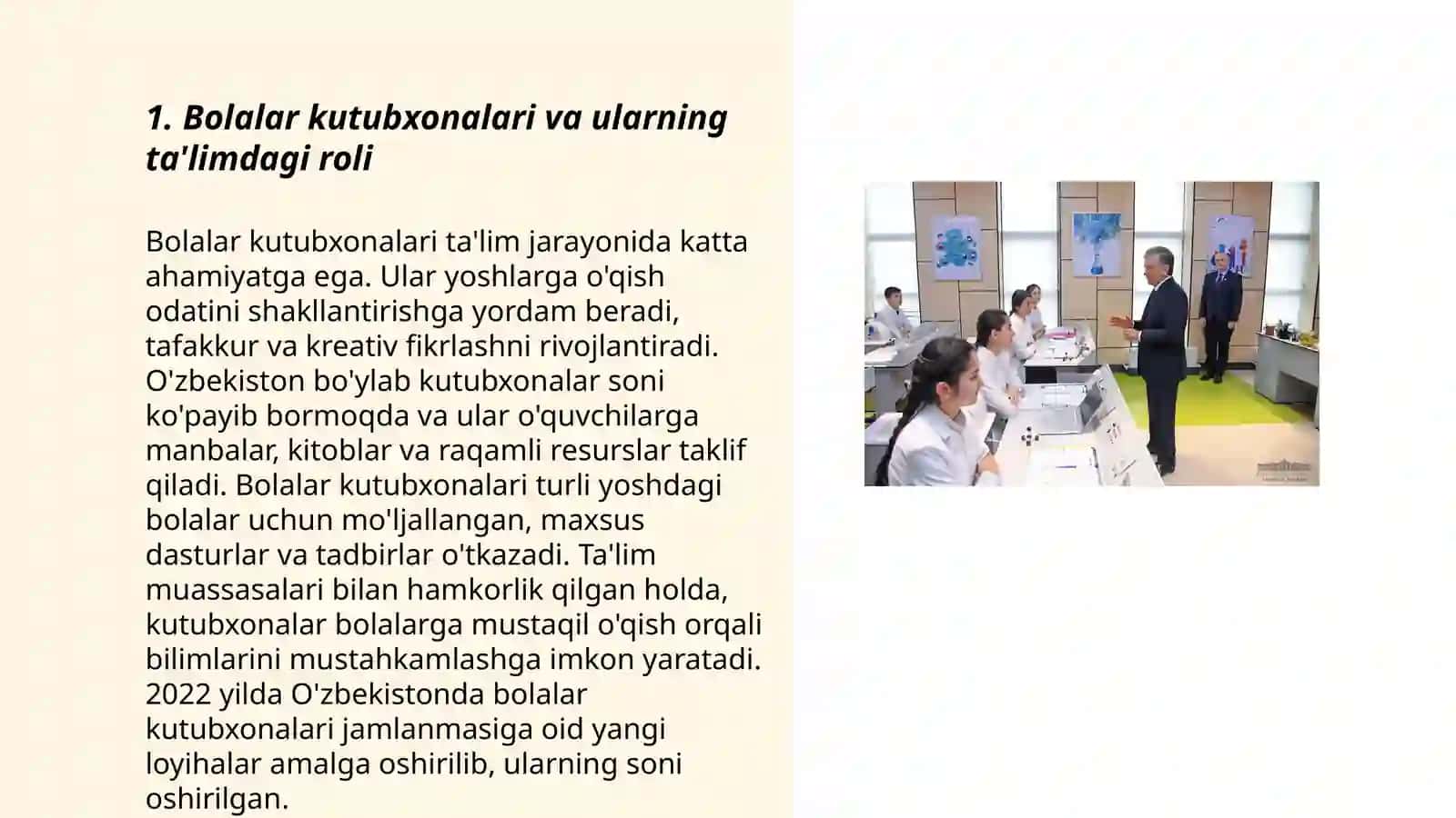 Bolalar kutubxonalari ahamiyati 3