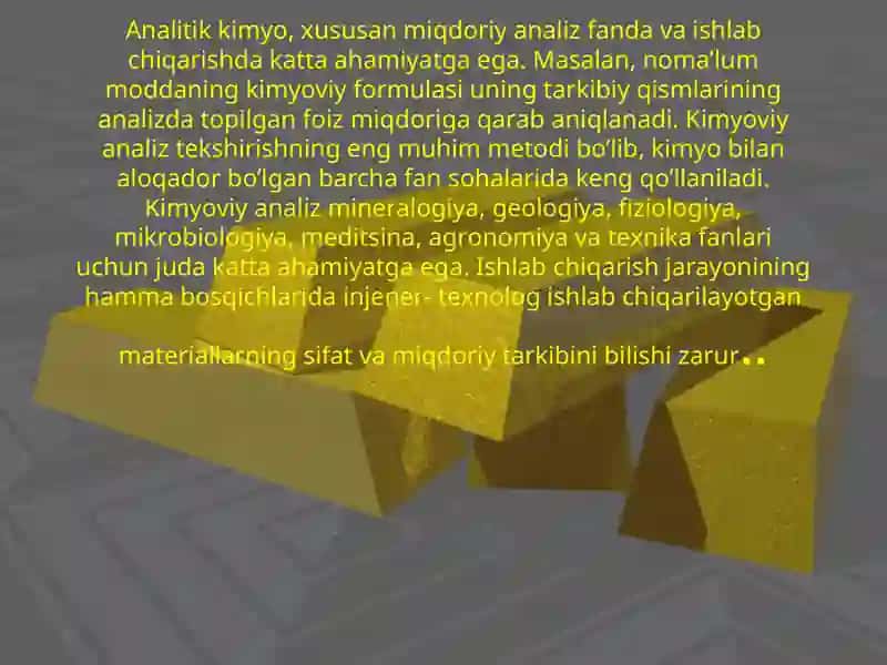 Kimyo Analiz 3