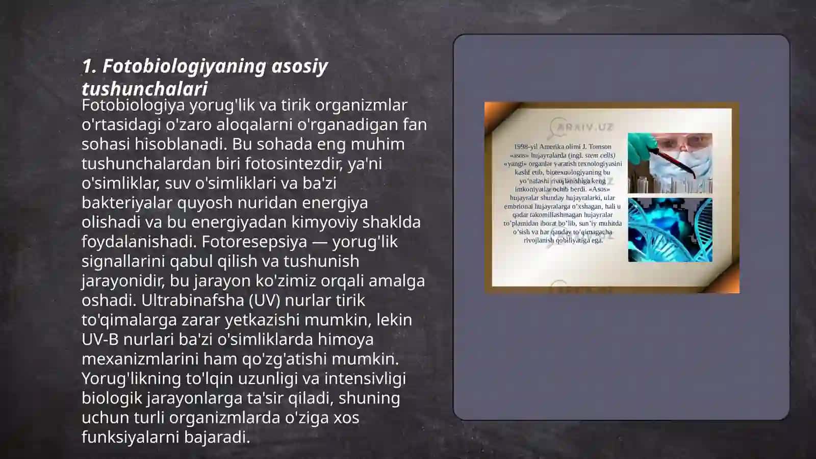 Fotobiologiya muammolari 3