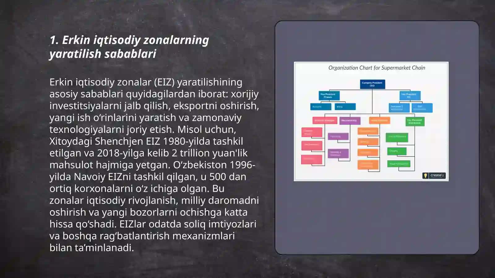 Erkin iqtisodiy zonalarni tashkil etish maqsadlari 3