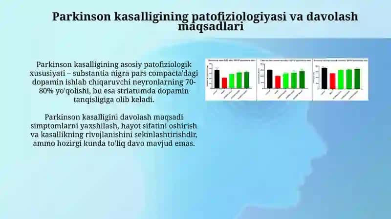 Parkinson kasalligini davolashda dori vositalari 3