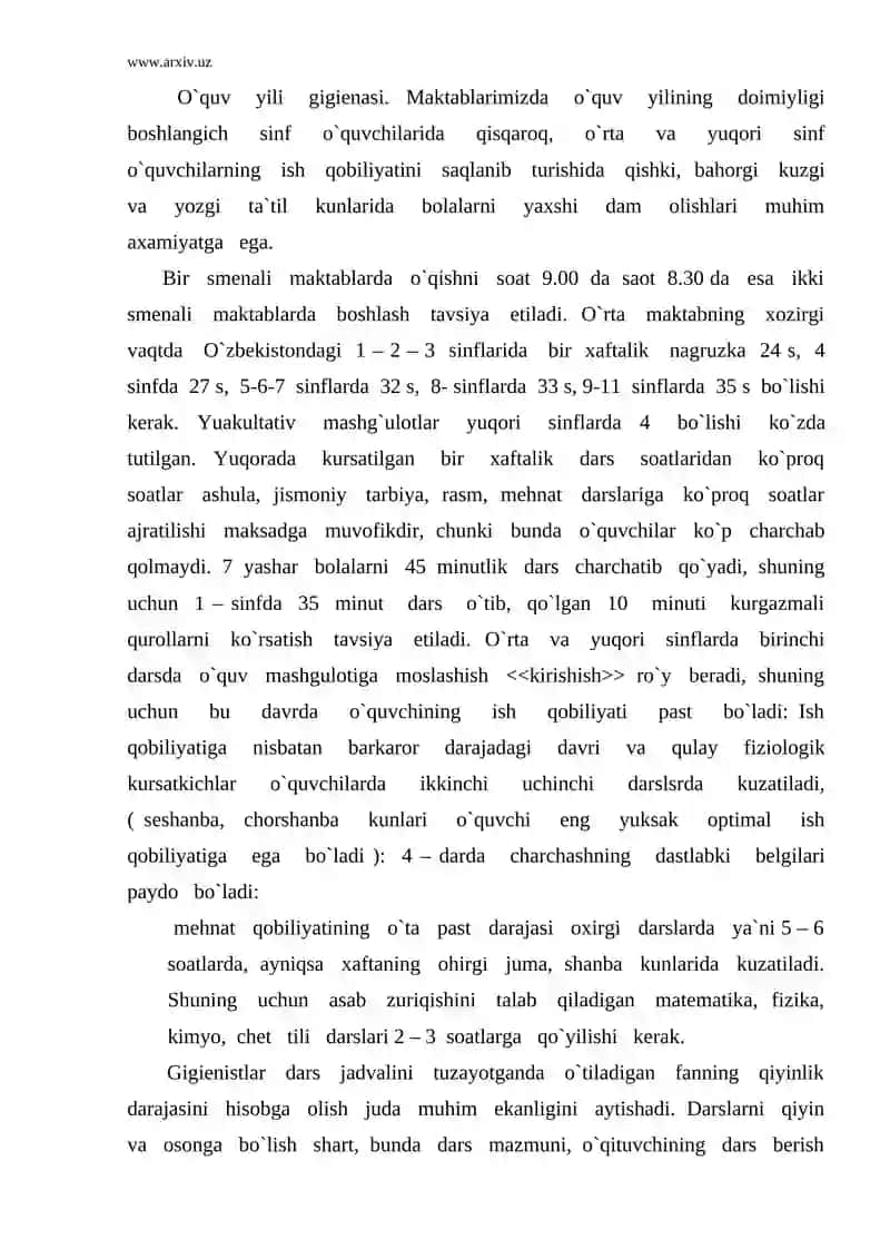 Maktab yoshi haqida tushuncha 3
