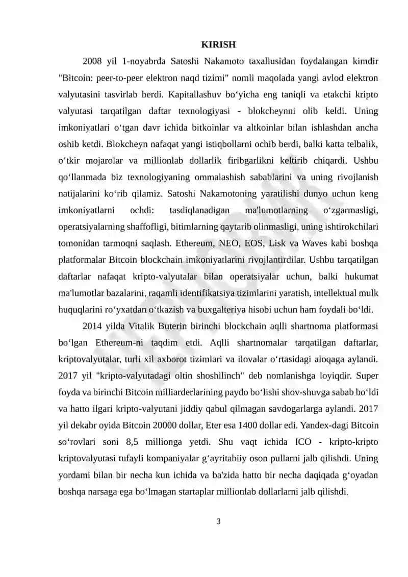 Tarmoqda axborot xavfsizligi va blokchain texnologiyasi 3