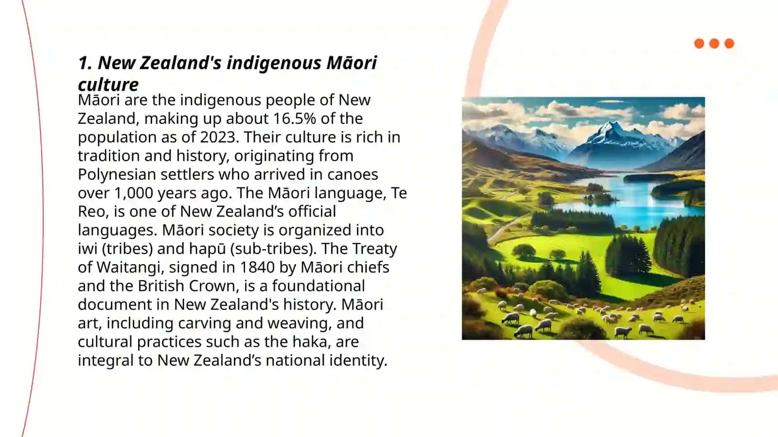 New Zealand's indigenous Māori culture 3