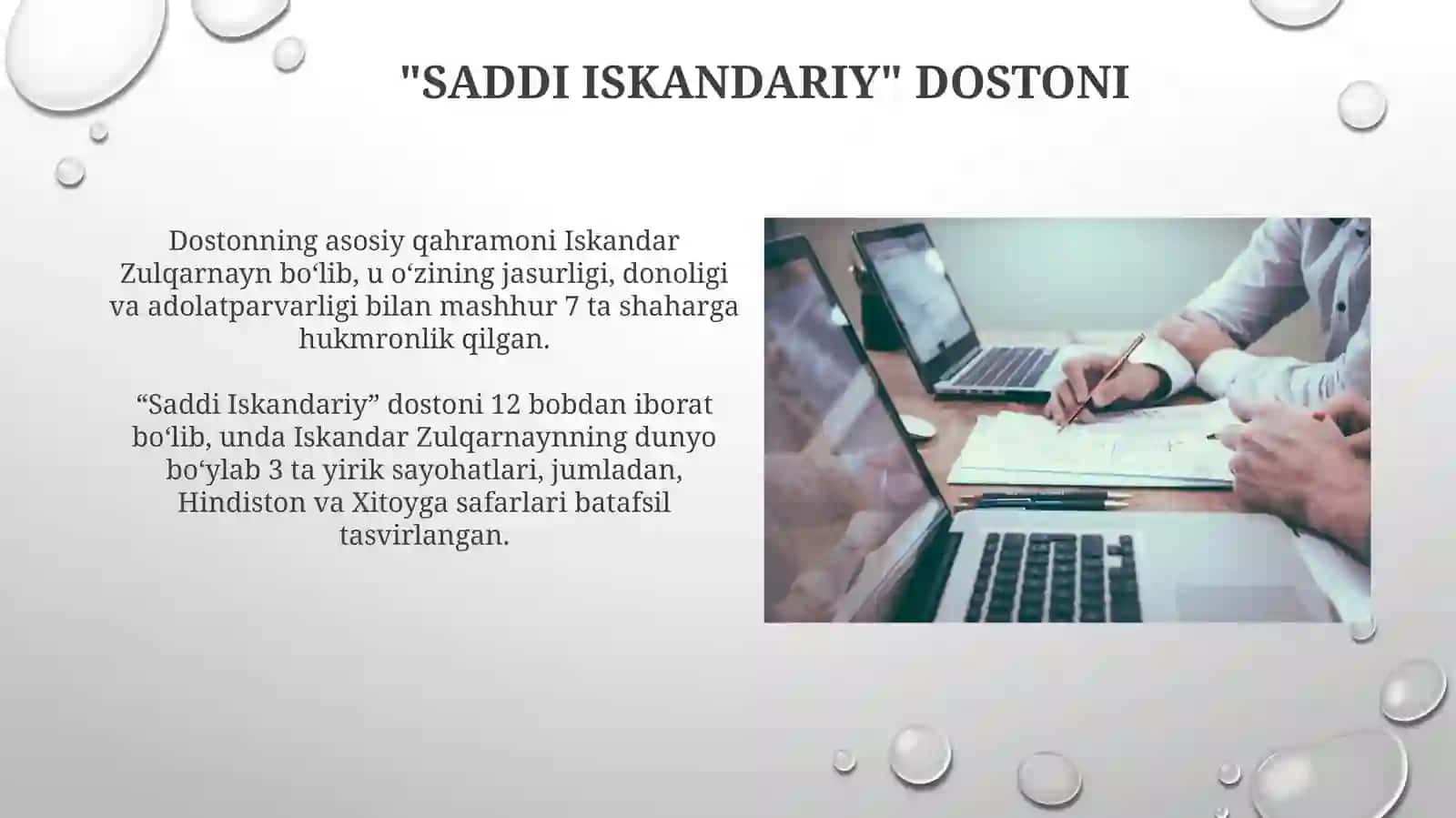 Saddi Iskandariy Dostoni 3