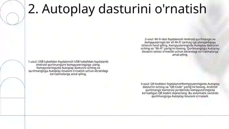 Autoplay Dasturini Kompyuterga OʻRnatish 3