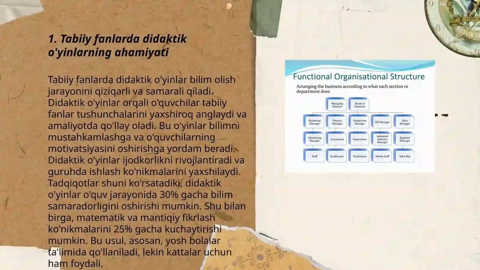 Tabiiy fanlar nazariyasi va metodikasini oʻqitishda didaktik o'yin oʻquv munozaralari burch va mas'ulyatni shakllantrish 3