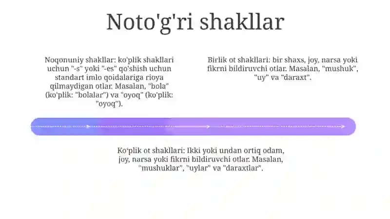 Singular And Plural Noun Forms 3