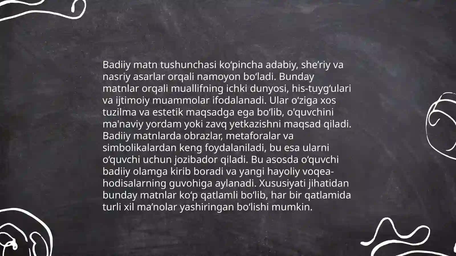 Badiiy matn va uning estetik vazifasi 3