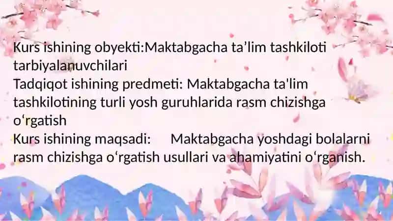 Rasm chizishga oʻrgatish usullari 3