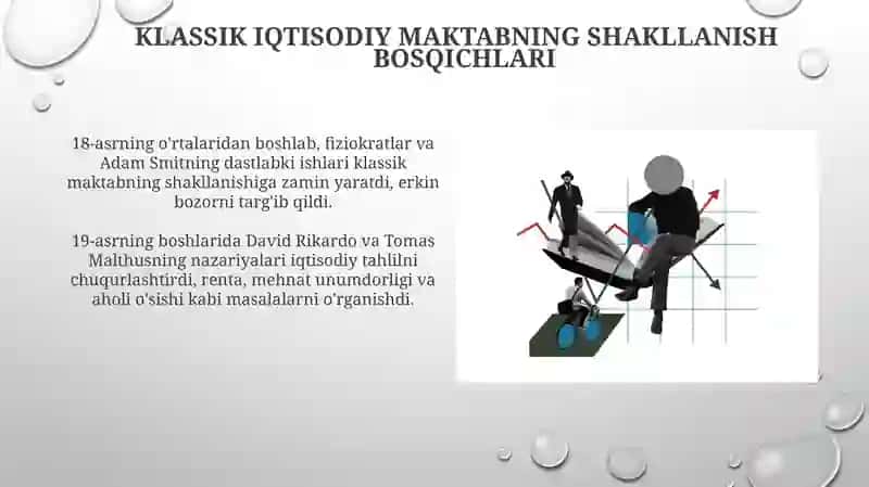 Klassik iqtisodiy maktabning toʻlashakllanishi 3