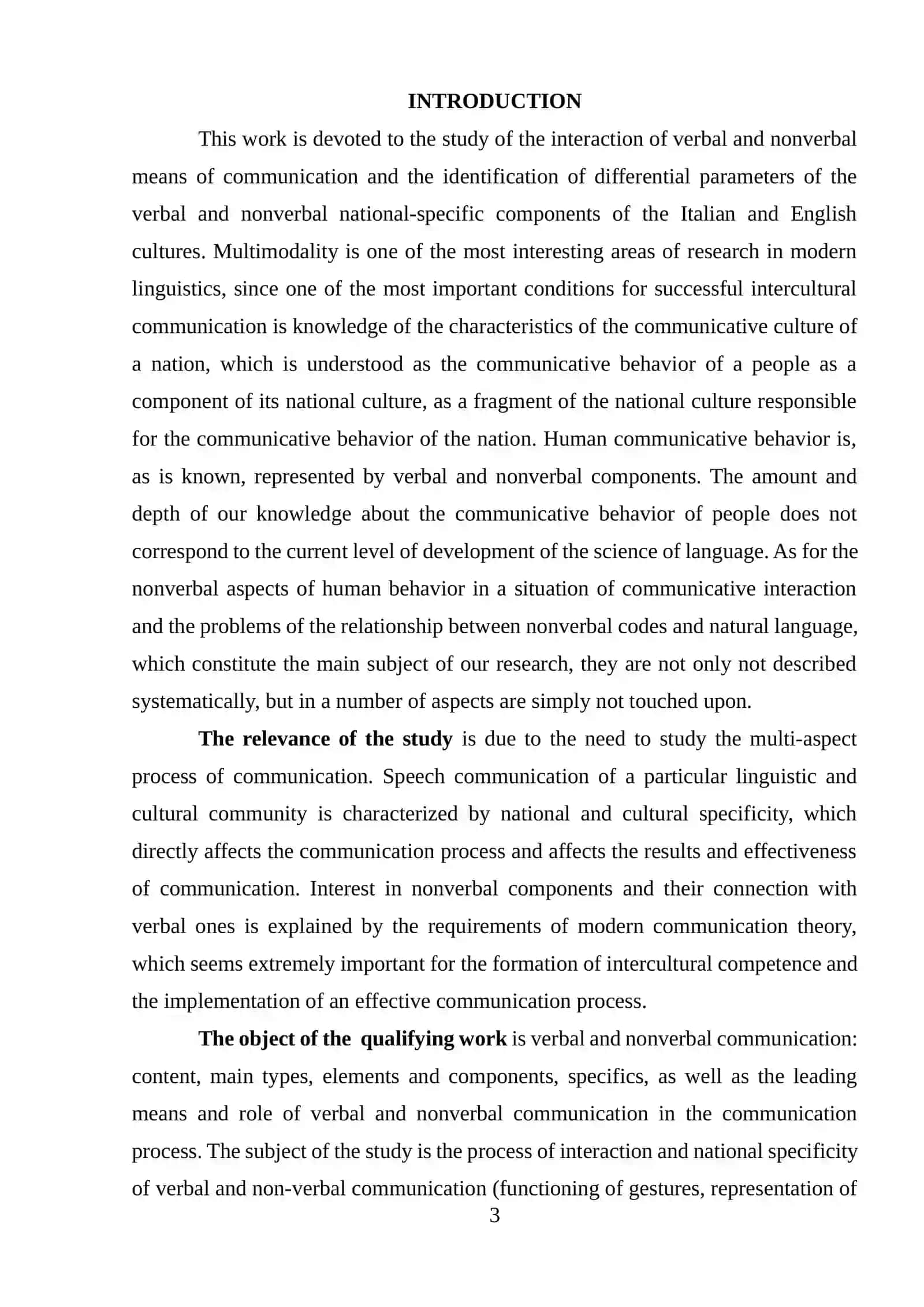 Interaction of Verbal and Nonverbal Communication 3