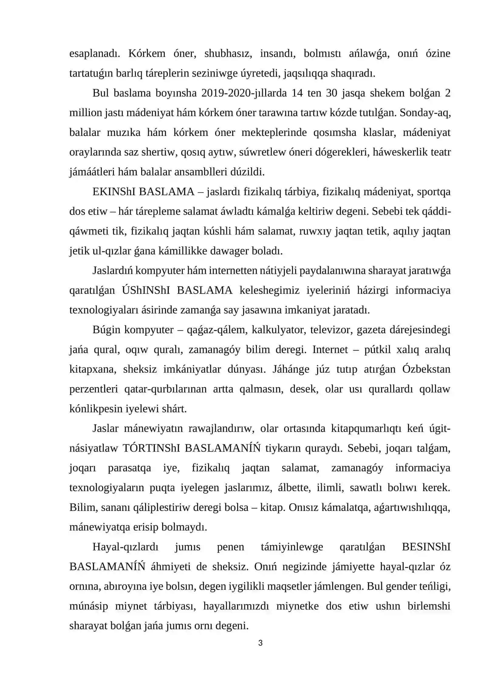 2017-2021 jillarda qabıl etilgen háreketler strategiyasi hám onıń áhmiyeti 3