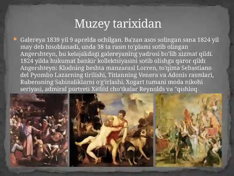 London galareya muzeyi 3