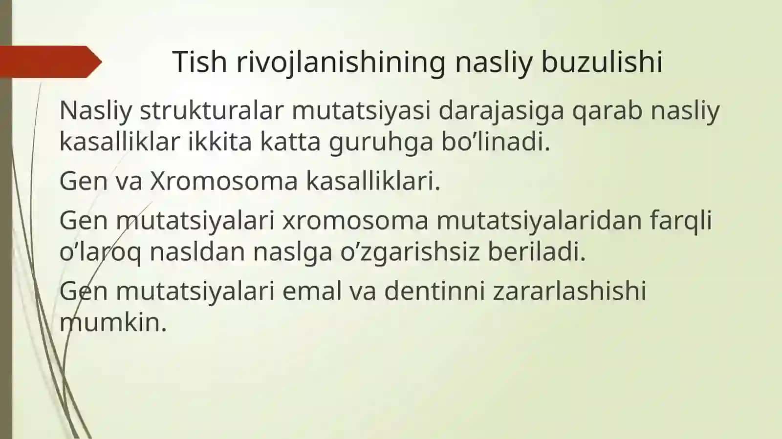 Nokarioz kasalliklar 3