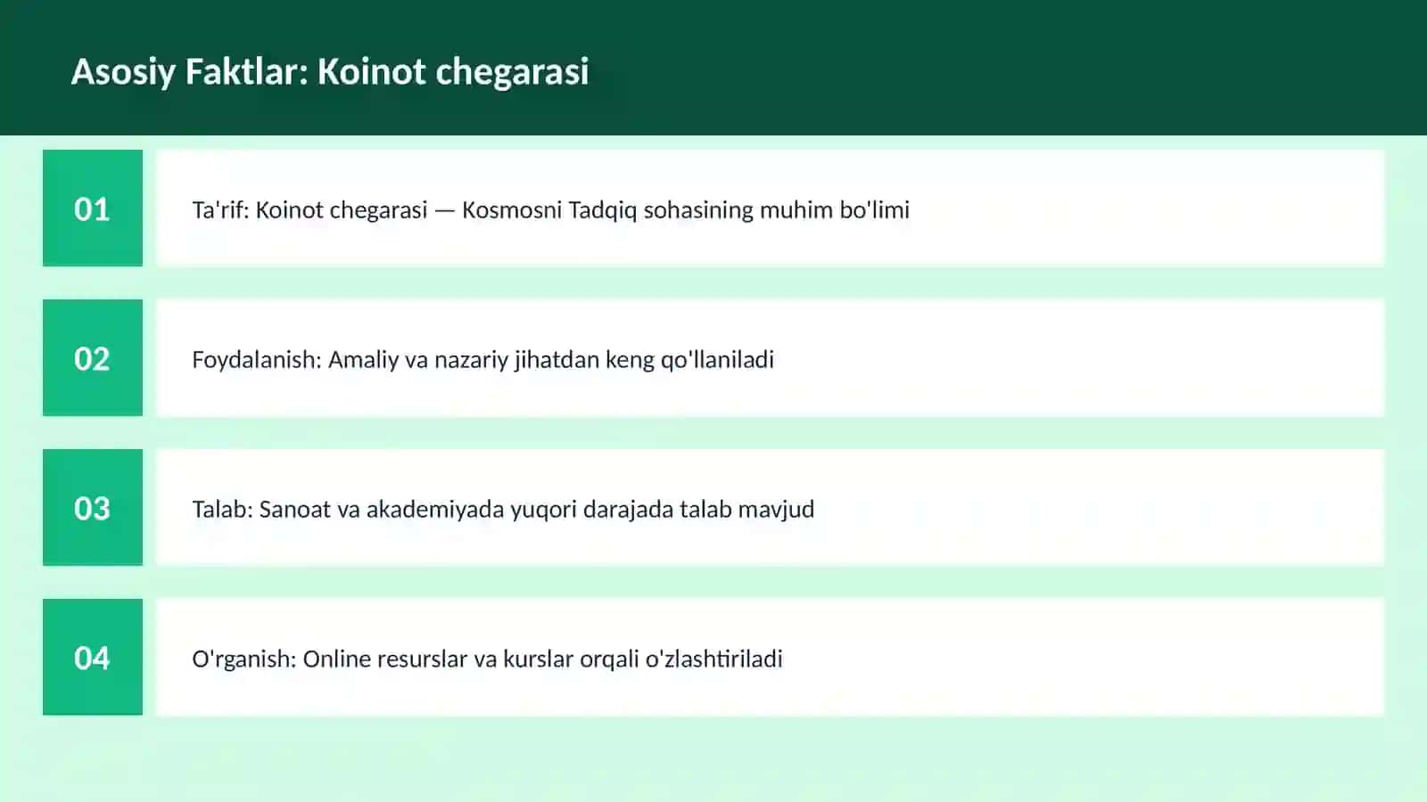 KOSMOSNI TADQIQ 3
