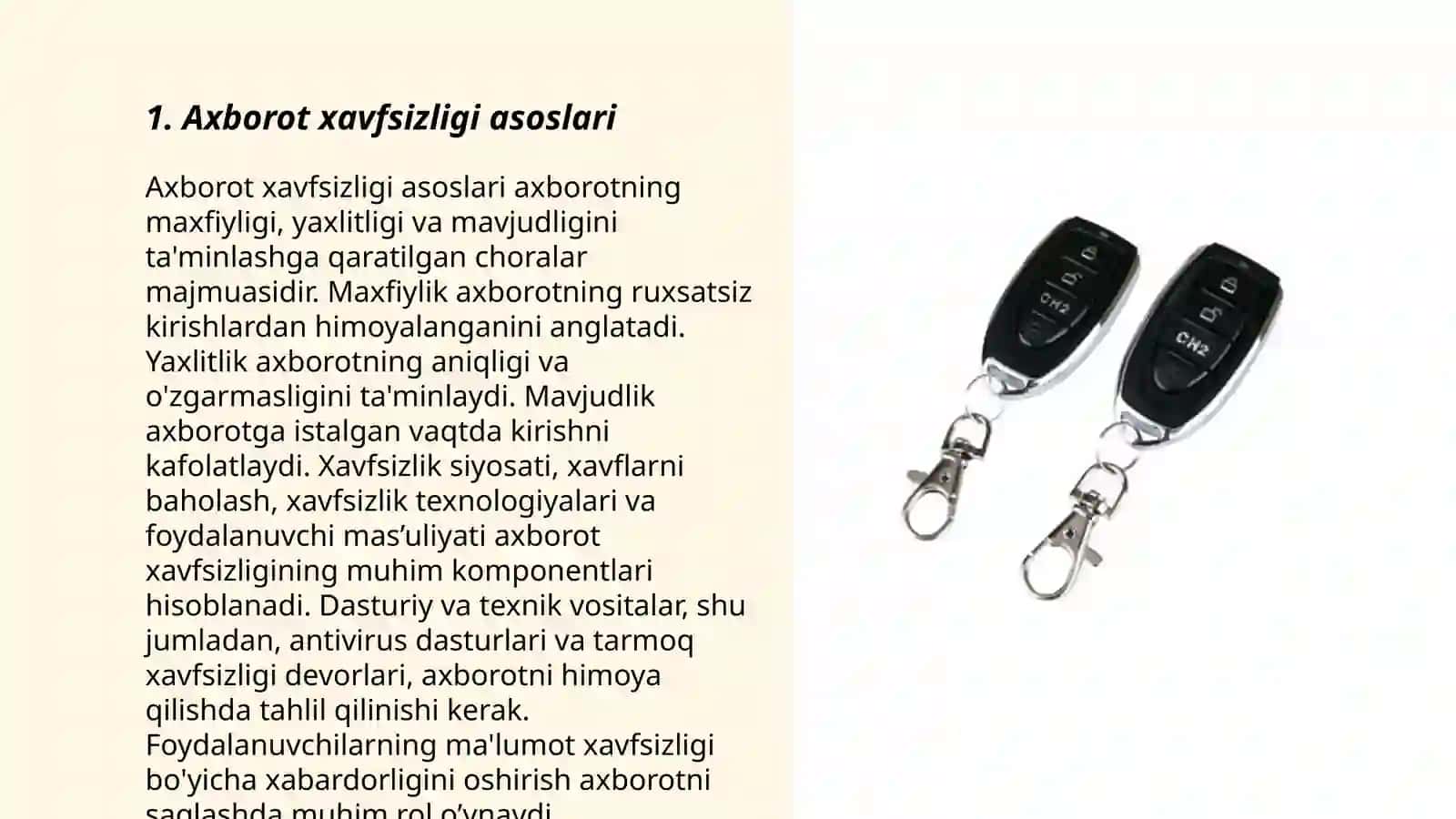 Media makonda axborot xavfsizligi 3