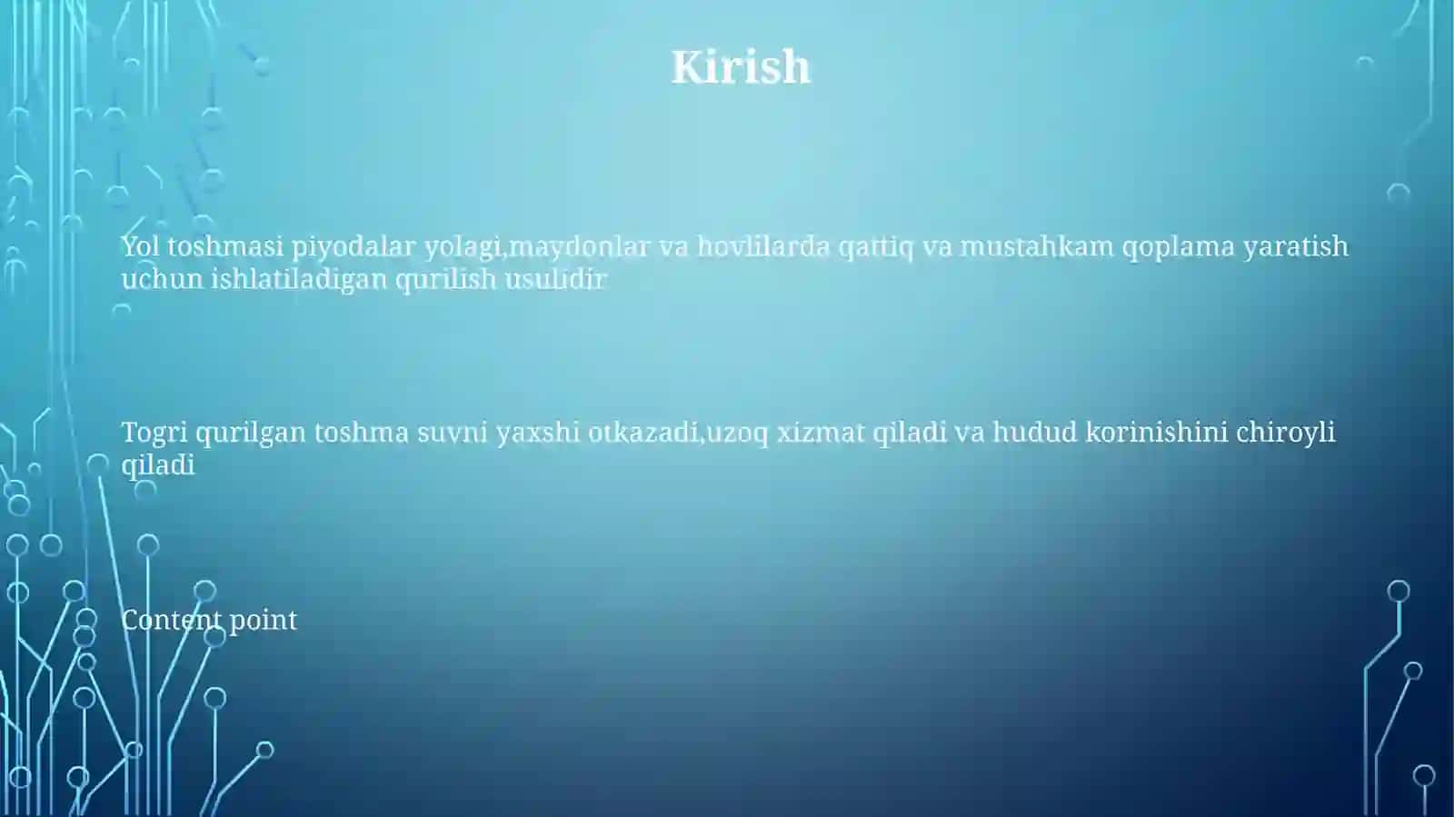 Yóltoshmalariniqurish 3