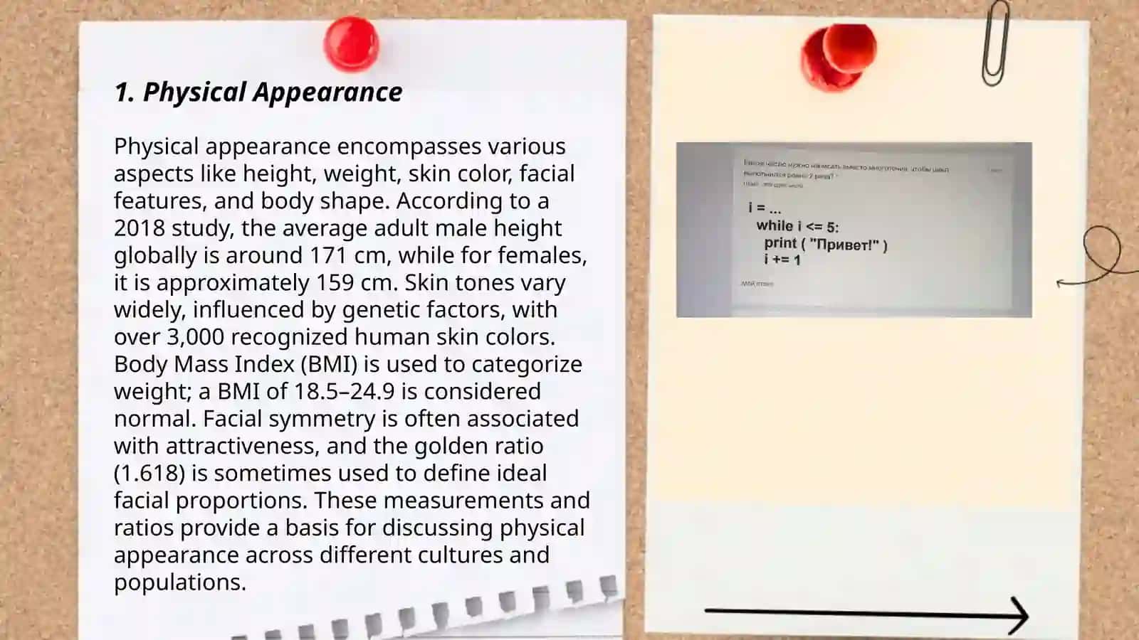 School English Lesson on Describing People 3