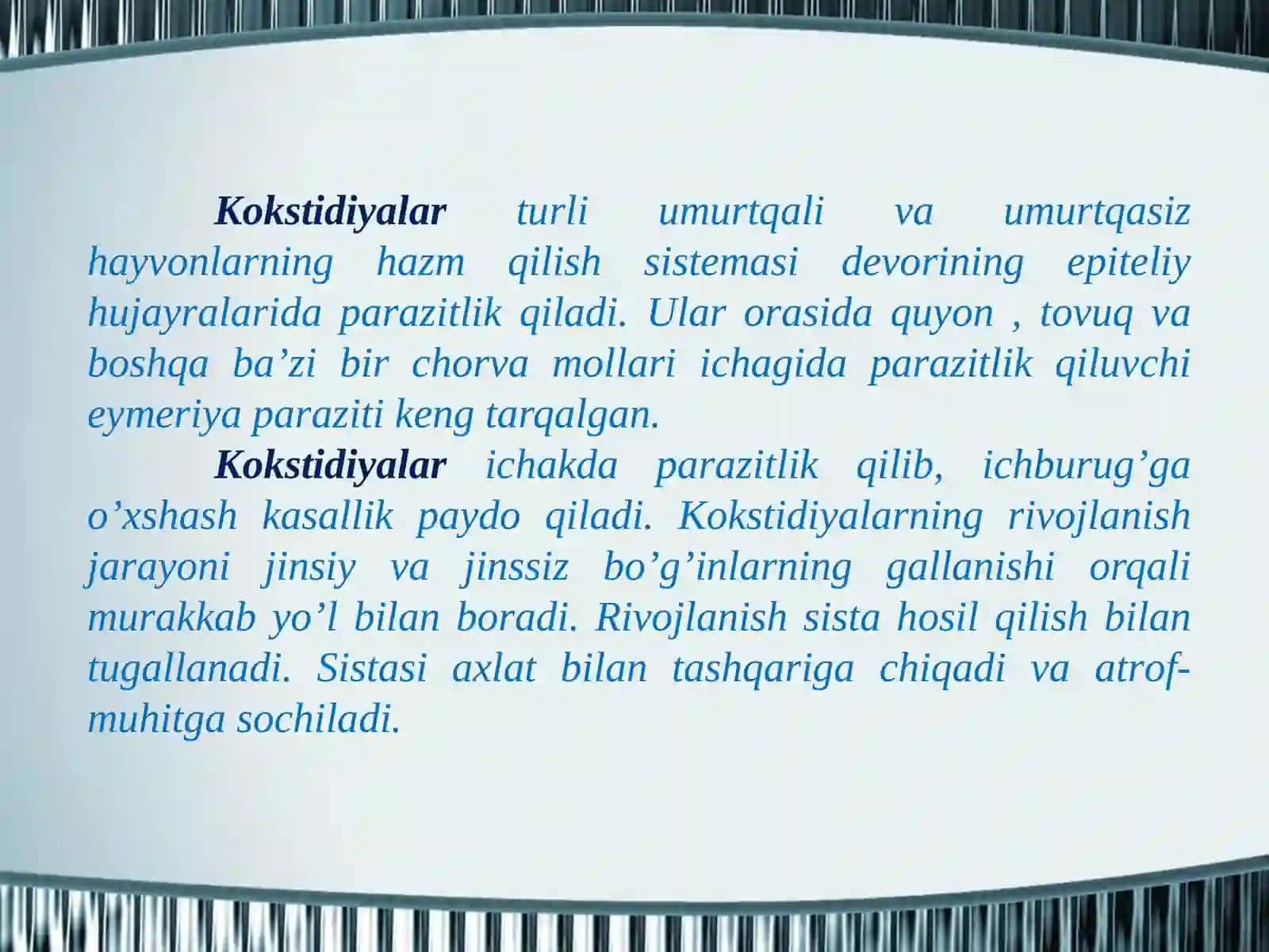 Spоrаlilаr tipi ko’p hujаyrаlilаr kеnjа dunyosi ko’p hujаyrаlilаrning kеlib chiqishi 3