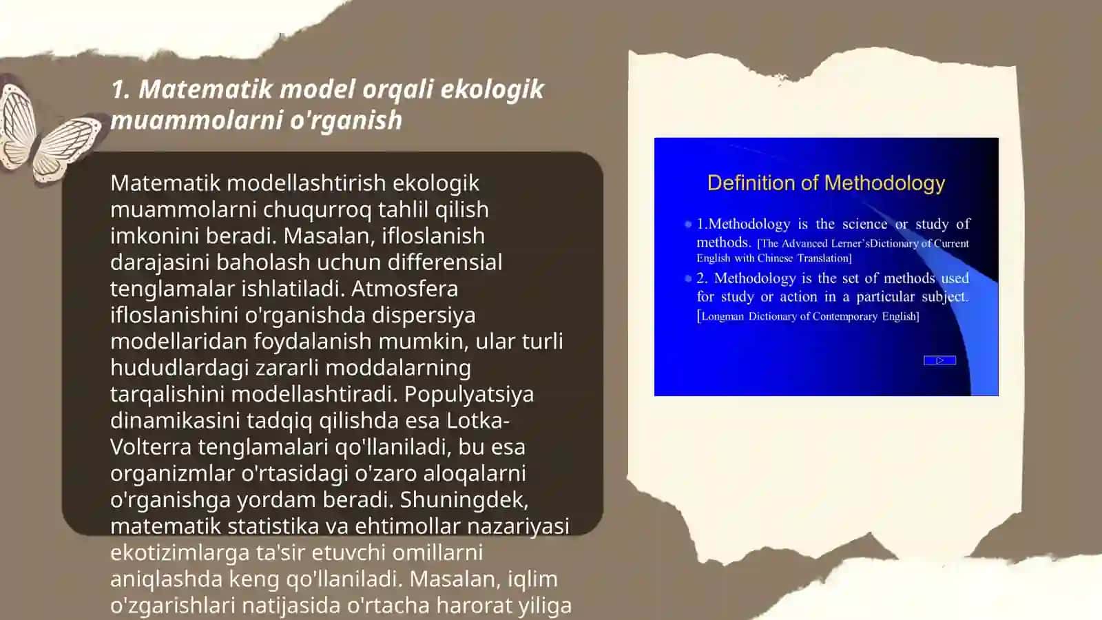Matematikani organishda ekalogiya va iqtisodiyot bilimlarni integratsiya qilish metodi 3