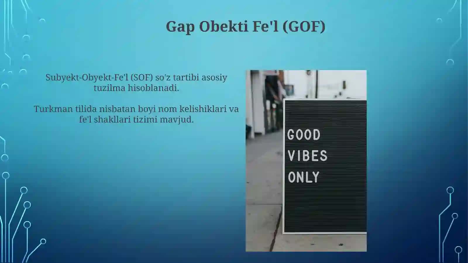 Turkman tilining umumiy-grammatik xususiyatlari 3