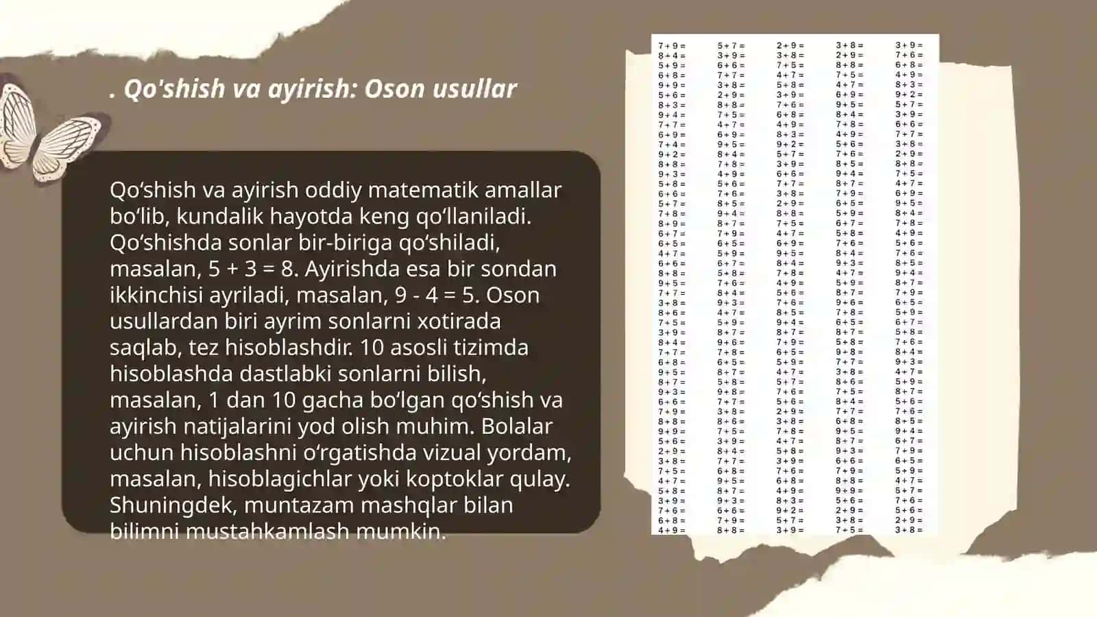 Boshlang'ich sinflarda matematikadan og'zaki hisoblashda o'rgatish metodikasi ( 3-4 sinflar misolida ) 3